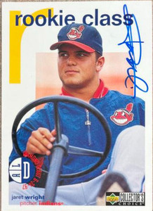 Jaret Wright Autographed 1998 Collector's Choice #125