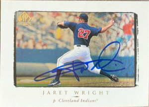 Jaret Wright Autographed 1998 SP Authentic #76