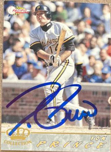 Tom Prince Autographed 1994 Pacific #505