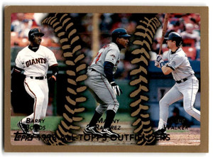 1999 Topps #455 Barry Bonds/Manny Ramirez/Larry Walker VG San Francisco Giants/Cleveland Indians/Colorado Rockies 
