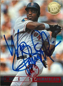 Wes Chamberlain Autographed 1995 Fleer Ultra Gold Medallion #9