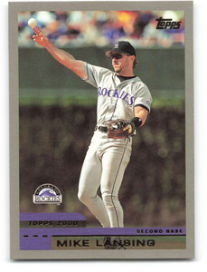 2000 Topps #41 Mike Lansing VG Colorado Rockies 