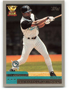 2000 Topps #101 Preston Wilson VG Florida Marlins 