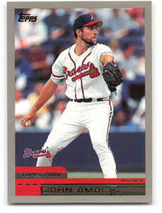 2000 Topps #125 John Smoltz VG Atlanta Braves 