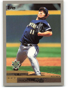 2000 Topps #159 Hideo Nomo VG Milwaukee Brewers 