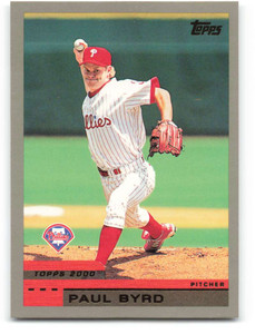 2000 Topps #166 Paul Byrd VG Philadelphia Phillies 