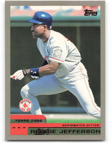 2000 Topps #169 Reggie Jefferson VG Boston Red Sox 