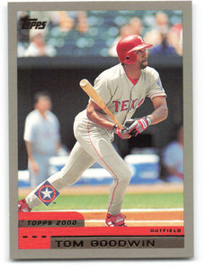 2000 Topps #183 Tom Goodwin VG Texas Rangers 