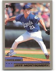 2000 Topps #196 Jeff Montgomery VG Kansas City Royals 
