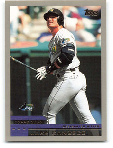 2000 Topps #200 Jose Canseco VG Tampa Bay Devil Rays 