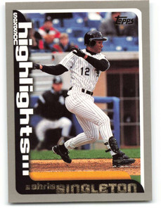 2000 Topps #219 Chris Singleton HL VG Chicago White Sox 