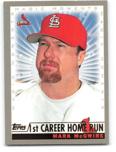 SOLD 52971 2000 Topps #236a Mark McGwire MM VG St. Louis Cardinals 