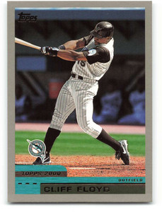 2000 Topps #252 Cliff Floyd VG Florida Marlins 