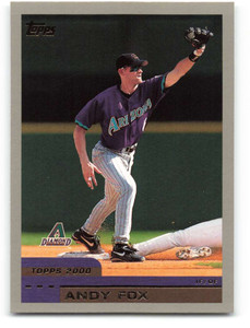2000 Topps #263 Andy Fox VG Arizona Diamondbacks 