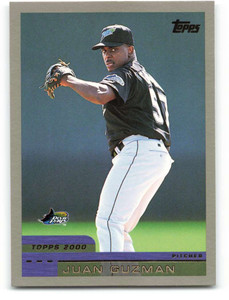 2000 Topps #284 Juan Guzman VG Tampa Bay Devil Rays 