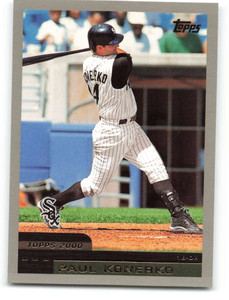 2000 Topps #286 Paul Konerko VG Chicago White Sox 