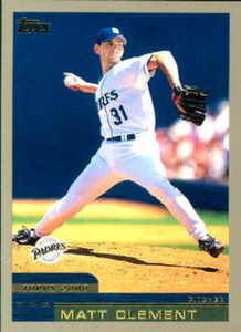 2000 Topps #301 Matt Clement VG San Diego Padres 