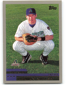 2000 Topps #326 Damian Miller VG RC Rookie Arizona Diamondbacks 