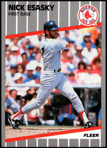 1989 Fleer Update #U-9 Nick Esasky NM-MT Boston Red Sox 