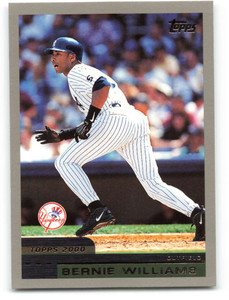 1996 Topps #68 Bernie Williams VG New York Yankees