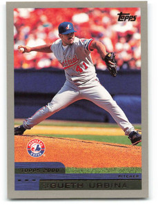 2000 Topps #404 Ugueth Urbina VG Montreal Expos 