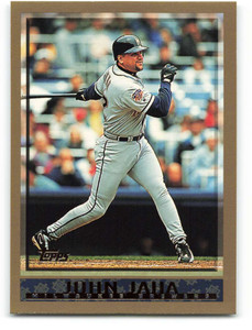 1998 Topps #32 John Jaha VG Milwaukee Brewers 