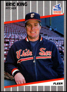 1989 Fleer Update #U-19 Eric King NM-MT Chicago White Sox 