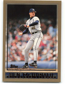 1998 Topps #55 Ben McDonald VG Milwaukee Brewers 