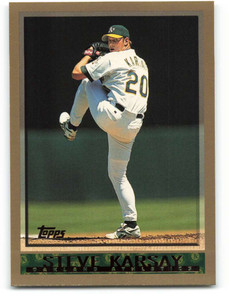 1998 Topps #84 Steve Karsay VG Oakland Athletics 