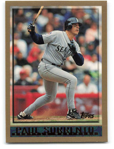 1998 Topps #111 Paul Sorrento VG Seattle Mariners 