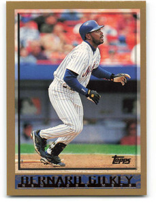 1998 Topps #153 Bernard Gilkey VG New York Mets 
