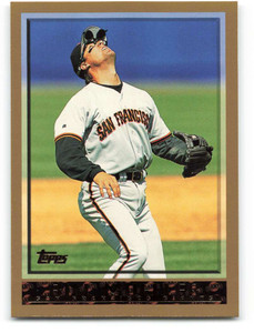1998 Topps #201 Bill Mueller VG San Francisco Giants 