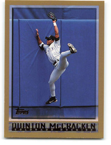 1998 Topps #206 Quinton McCracken VG Colorado Rockies 