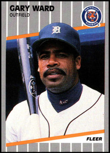 1989 Fleer Update #U-33 Gary Ward NM-MT Detroit Tigers 