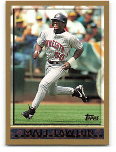 1998 Topps #208 Matt Lawton VG Minnesota Twins 