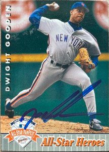 Dwight Gooden Autographed 1992 Upper Deck All-Star FanFest #23