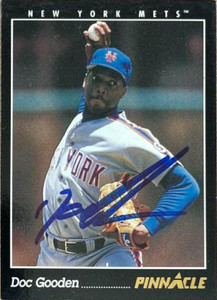 Dwight Gooden Autographed 1993 Pinnacle #96