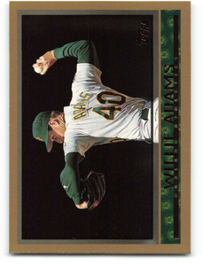1998 Topps #227 Willie Adams VG Oakland Athletics 
