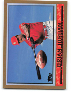 1998 Topps #287 Brian Jordan VG St. Louis Cardinals 