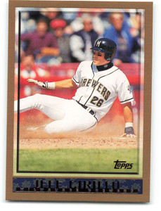 1995 Topps #544 Jeff Cirillo VG Milwaukee Brewers - Under the Radar Sports