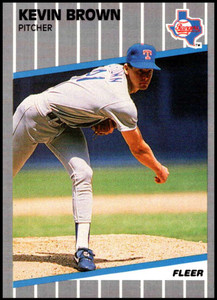1989 Fleer Update #U-63 Kevin Brown NM-MT Texas Rangers 
