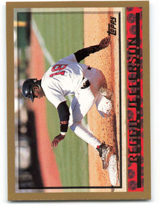 1998 Topps #427 Reggie Jefferson VG Boston Red Sox 
