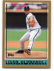 1998 Topps #433 Livan Hernandez VG Florida Marlins 