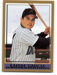 1998 Topps #463 Karim Garcia VG Arizona Diamondbacks 