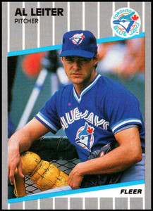 1989 Fleer Update #U-70 Al Leiter NM-MT Toronto Blue Jays 