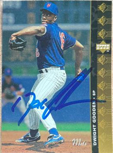 Dwight Gooden Autographed 1994 SP #116