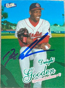 Dwight Gooden Autographed 1998 Fleer Ultra #334
