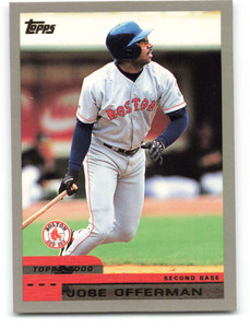 2000 Topps #152 Jose Offerman VG Boston Red Sox 