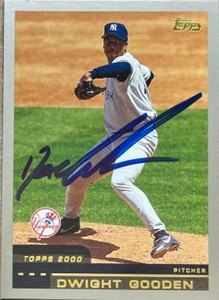 Dwight Gooden Autographed 2000 Topps Traded & Rookies #T130