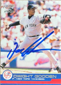 Dwight Gooden Autographed 2001 Pacific #285
